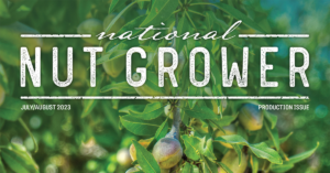 National Nut Grower July/August 2023 issue cover image for word press