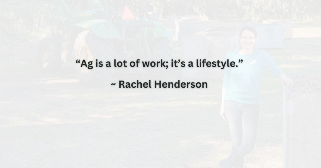 Quote from Rachel Henderson of Hazelnut Hill