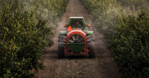 Spraying technology helps tree nut farmers with crop management.