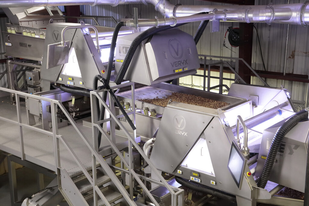 FSHS Nut Processing Group's VERYX and Iso-Flo. Photo courtesy of Key Technologies Inc.