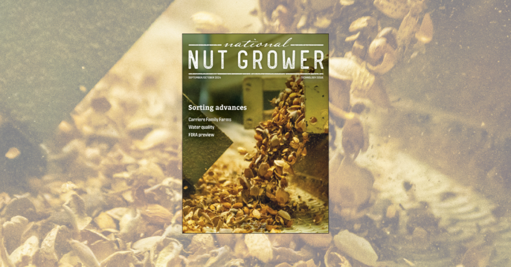 An image of the National Nut Grower September/October 2024 issue cover