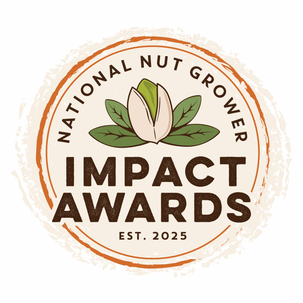 National Nut Growers Impact Awards logo.