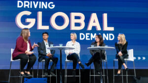 Global demand session at the Almond Board of California's annual Almond Conference. Photo courtesy of the Almond Board of California.