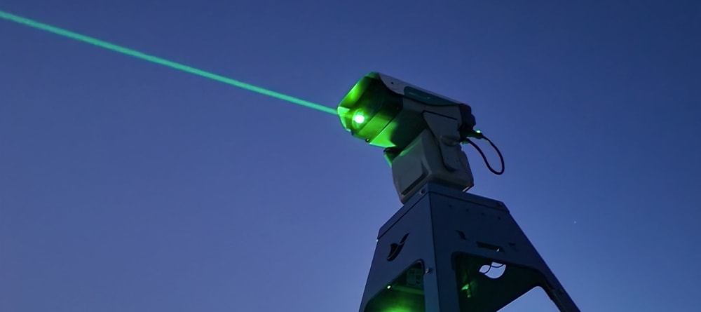 Bird pests controlled through laser system