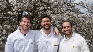 BeeHero was founded in 2017 by Itai Kanot, Omer Davidi and Yuval Regev. Photo courtesy of BeeHero.