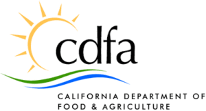 California Department of Food and Agriculture logo.