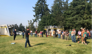Hazelnut field day, Oregon 2024