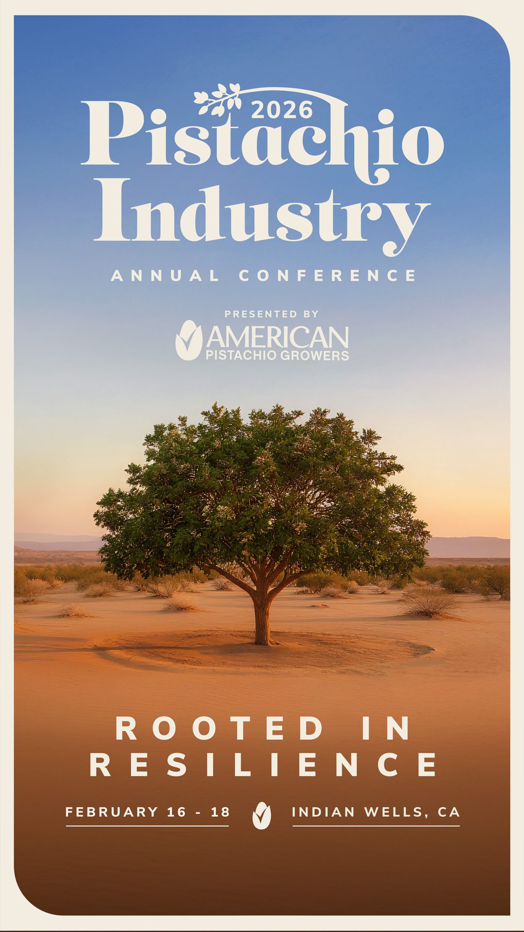 American Pistachio Growers conference logo.
