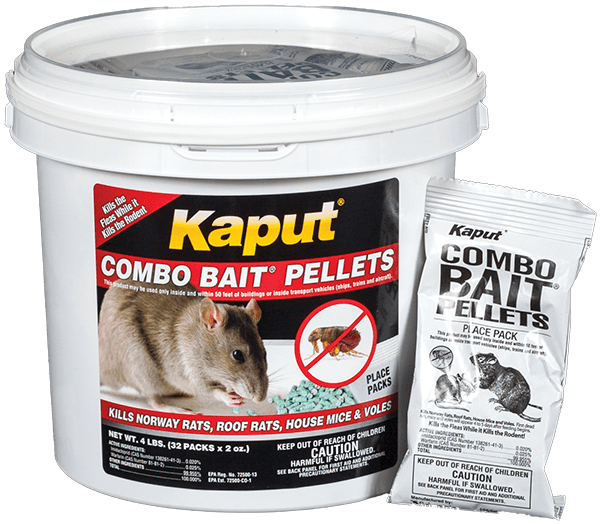 bucket of rodent bait