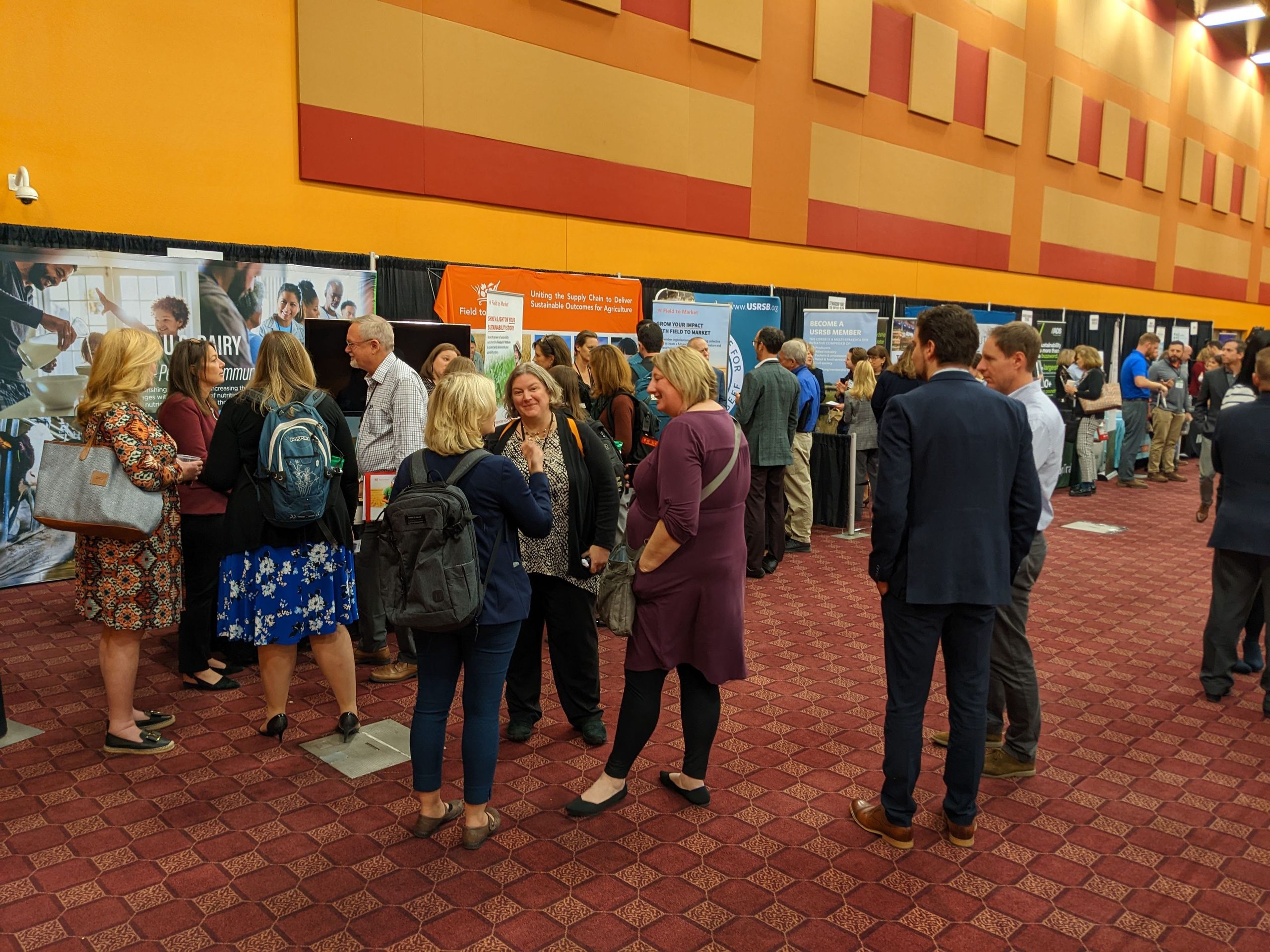 Sustainable Agriculture Summit attendees